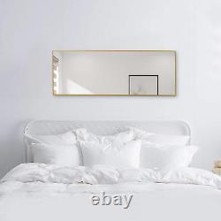 KIAYACI Full Length Floor Mirror with Stand 43x16 Large Wall Mounted Full Body