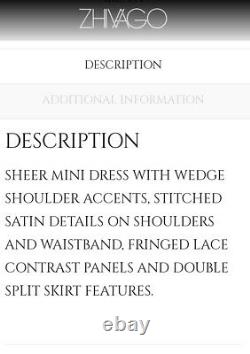 LARGE NWOT Mere Mortal Zhivago Gown Maxi Dress