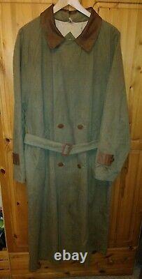 Ladies Large Full Length olive Cotton Coat By John Partridge For Japes Wardrobe