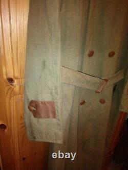 Ladies Large Full Length olive Cotton Coat By John Partridge For Japes Wardrobe