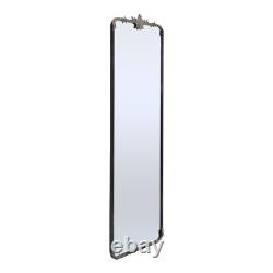 Large 5FT Antique Full Length Wall Mirror Metal Frame Cloakroom Dressing Mirror