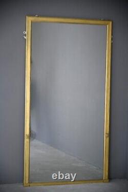 Large Antique Gilt Frame Full Length Wall Mirror