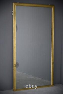 Large Antique Gilt Frame Full Length Wall Mirror