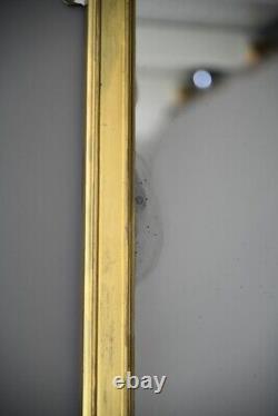 Large Antique Gilt Frame Full Length Wall Mirror