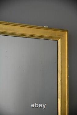 Large Antique Gilt Frame Full Length Wall Mirror