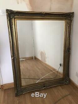 Large Antique Replica Design Full Length Bronze Mirror H150cm x W115cm