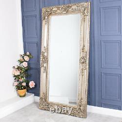 Large Champagne Mirror Heavily Ornate Full Length Wall Home Decor 180cm x 90cm