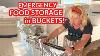Large Family Long Term Food Storage How To Make Emergency Food Storage Buckets 50 Gallons