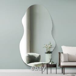 Large Frameless Pond Wall Mirror 71 X 32 (180CM X 80CM) MirrorOutlet