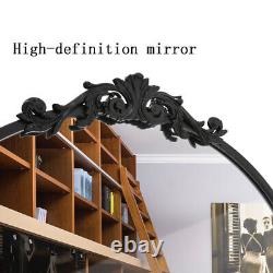 Large Full Length Antique Leaner Mirror Large Black Wall Mirror 180cm x 80cm