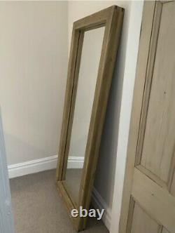 Large Full Length Chunky Wooden Mirror