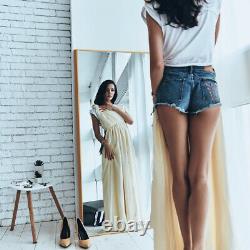 Large Full Length Mirror Full Body Rectangular Dressing Mirror Hanging/Leaning