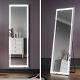 Large Full Length Mirror With Led Light Wall Mounted Bedroom Dressing Mirror