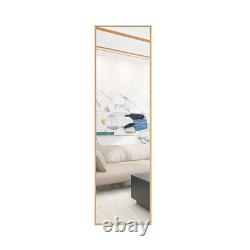 Large Full Length Mirrors Living Room Portable Leaning Floor Mirror Gold Hanging
