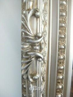 Large Full Length Ornate Framed Leaning or Wall Mounted Mirror