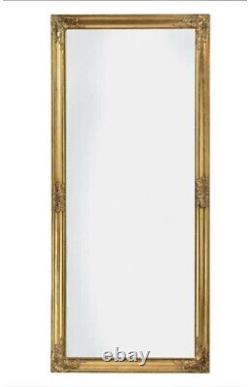 Large Full Length Wall Floor Mirror 72x162 cm AVAILABLE IN GOLD, SILVER, WHITE