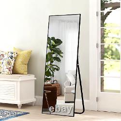 Large Full Length Wall Mirror Bedroom Dressing Mirror with Aluminum Alloy Frame