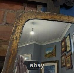 Large Full length industrial copper effect mirror 180cm high floor or wall