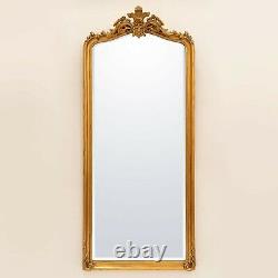 Large Laura Ashley Patrica Gold Gilt Floor Ornate French Full Length Mirror
