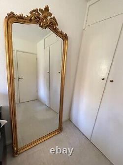 Large Laura Ashley Patricia Gold Gilt Floor French Full Length Mirror