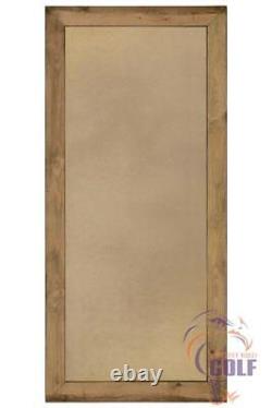 Large Mirror Natural Full Length Long Leaner Wood Wall 5ft8 x 2ft8
