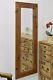 Large Mirror Natural Solid Wood Full Length Dressing Long Wall 142cm X 51cm