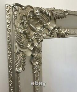 Large Silver Mirror Antique Full Length Wall Mirror 178cm x 90cm BStock