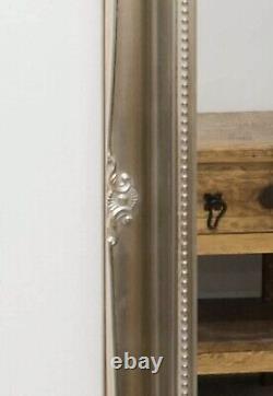 Large Silver Mirror Leaner/Wall Full Length Wall Glass Mirror 170×79cm