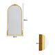 Large Vintage Gold Full Length Wall Mirror Ornate Leaner Wall Hanging Mirror