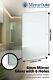 Large Wall Mirror Bathroom Glass 4mm With Polished Edges 6 Holes 8ft X 4ft