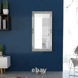 Large Wall Mirror Classic Full Length Bedroom Furniture Castle Mirror Rectangle