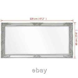 Large Wall Mirror Classic Full Length Bedroom Furniture Castle Mirror Rectangle