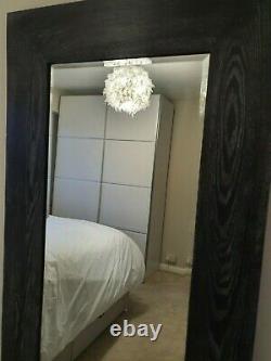 Large black full length mirror 180cm x 70cm