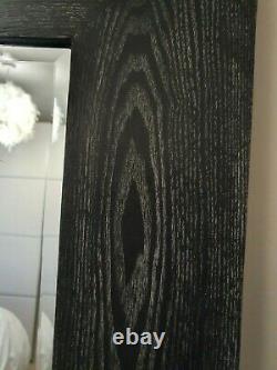 Large black full length mirror 180cm x 70cm
