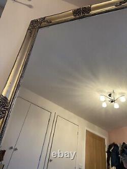 Large french vintage style full length bedroom mirror 173 x 94cm