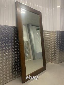 Lombok Large/XL Full Length Reclaimed Teak Framed Bevelled Edge Mirror