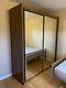 Lovely Large Double Full Length Mirrored Wardrobe. Strong And Sturdy Harveys