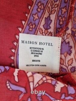 Maison Hotel Julie Dress Paisley Amour Maxi Dress, Size Large. Rrp £149