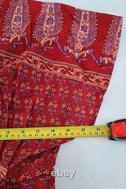 Maison Hotel Julie Dress Paisley Amour Maxi Dress, Size Large. Rrp £149