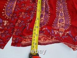 Maison Hotel Julie Dress Paisley Amour Maxi Dress, Size Large. Rrp £149