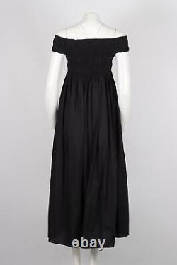 Matteau Off The Shoulder Cotton Maxi Dress Uk 12