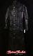Men's Van Helsing Black Lambskin Full-length Leather Long Jacket Duster Coat