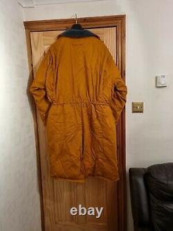 Mens Full Length Urban Parka. 80% down 20% feather. Size large