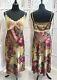 Michal Negrin Full-length Elegant Colored Flowers Dress Size L- Nwt