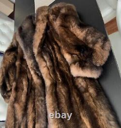 Mink Coat Blackglama Full Length Ranch Fur Large Luxury by Ceresnie & Offen