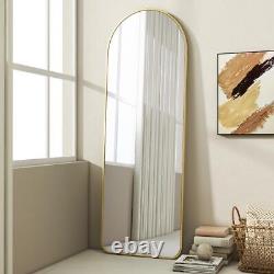 Mirror Full Length Large Free Standing Mirror Full Length with Round Corners Wal