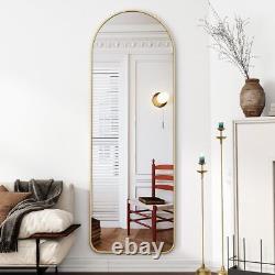 Mirror Full Length Large Free Standing Mirror Full Length with Round Corners Wal