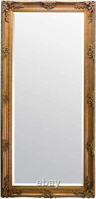MirrorOutlet Large Gold Antique Full Length Wall Mirror 5Ft5 X 2Ft7 165cm X