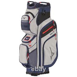 Mizuno Mens BR-D4 Cart Bag 14 Way Top Full Length Dividers 20 Pockets Rainhood