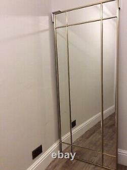 NEXT HOME EX Large Gold Mirror Floor Standing Full Length BNW! 170Cm X 70Cm
